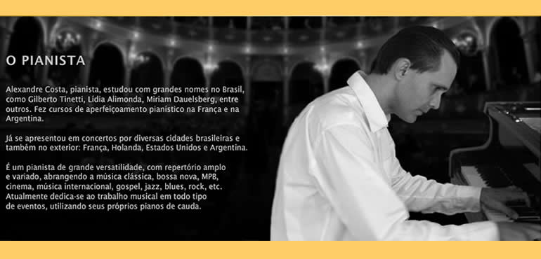 Alexandre Costa Pianista Pianista