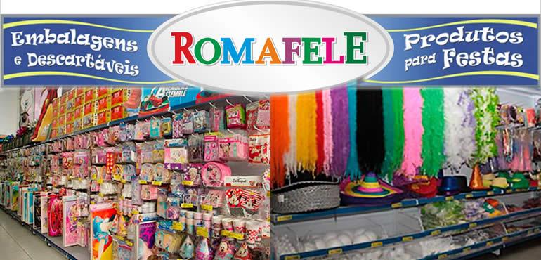 Romafele  Artigos para Festa e Embalagens
