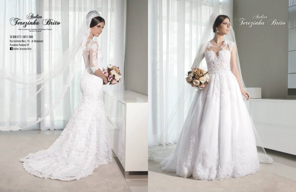 Atelier Terezinha Brito Vestidos para Noivas e Festas Venda e Aluguel
